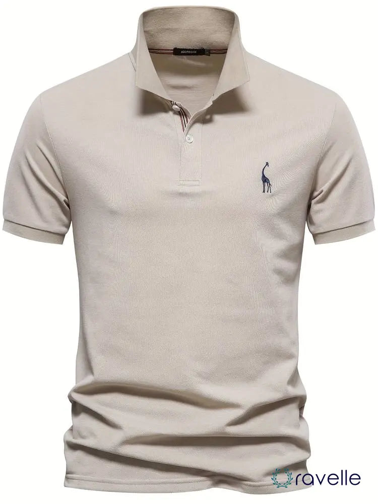 Stijlvol heren polo shirt met klassieke pasvorm – AXEL CLASSIC