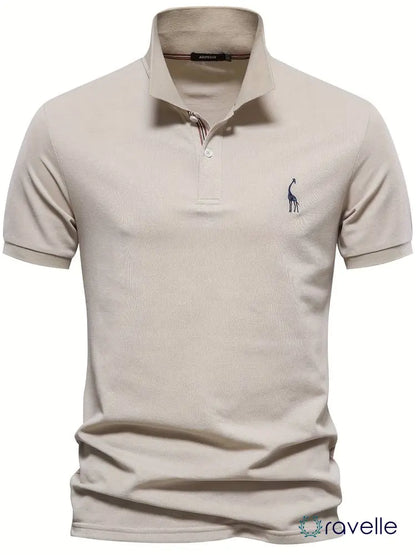 Stijlvol heren polo shirt met klassieke pasvorm – AXEL CLASSIC