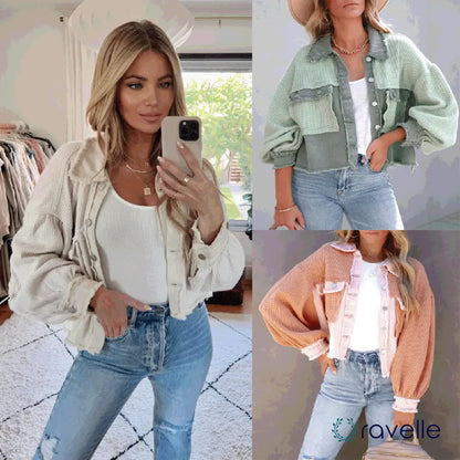 Bohemian dames jasje met unieke details en vintage flair – ZAFIRA NOMAD