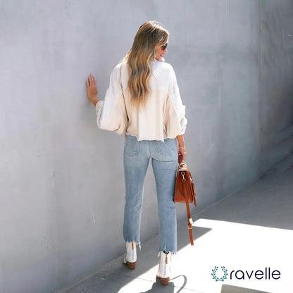 Bohemian dames jasje met unieke details en vintage flair – ZAFIRA NOMAD