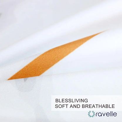 MARBLE ARROW - Luxe dekbedovertrekset van microvezel
