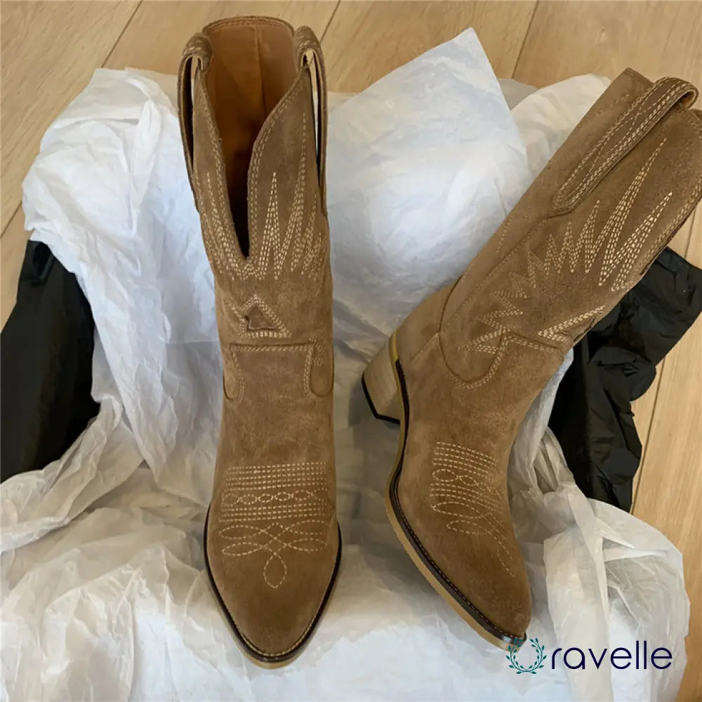 Trendy dames cowboylaarzen met western flair – RAVINA WEST