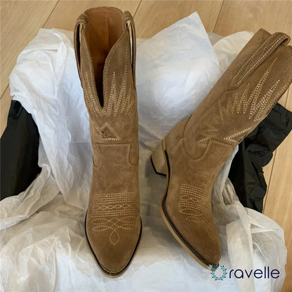 Trendy dames cowboylaarzen met western flair – RAVINA WEST