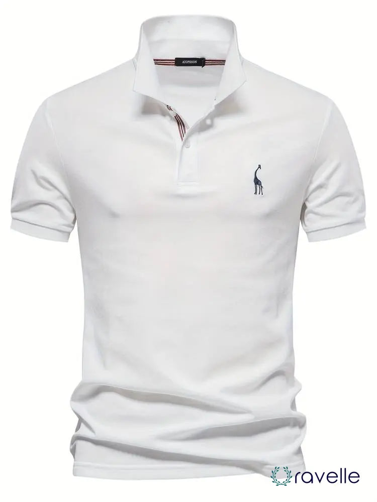 Stijlvol heren polo shirt met klassieke pasvorm – AXEL CLASSIC