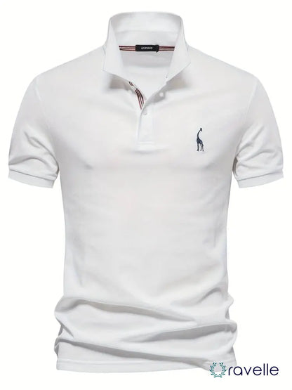 Stijlvol heren polo shirt met klassieke pasvorm – AXEL CLASSIC