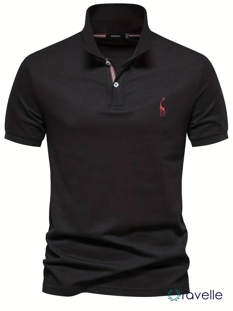 Stijlvol heren polo shirt met klassieke pasvorm – AXEL CLASSIC