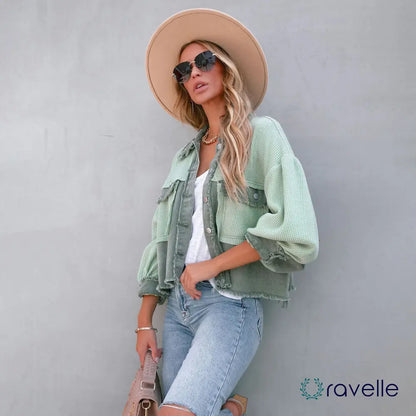 Bohemian dames jasje met unieke details en vintage flair – ZAFIRA NOMAD