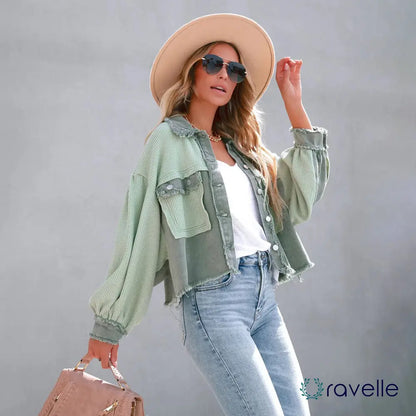 Bohemian dames jasje met unieke details en vintage flair – ZAFIRA NOMAD