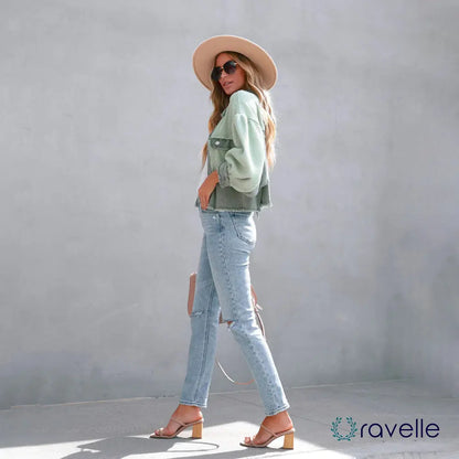 Bohemian dames jasje met unieke details en vintage flair – ZAFIRA NOMAD
