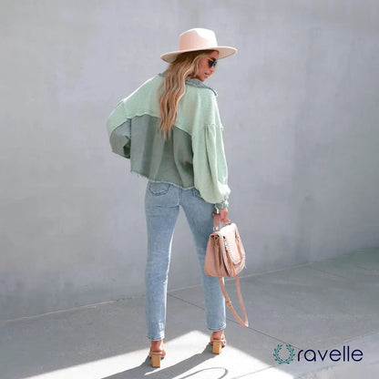 Bohemian dames jasje met unieke details en vintage flair – ZAFIRA NOMAD