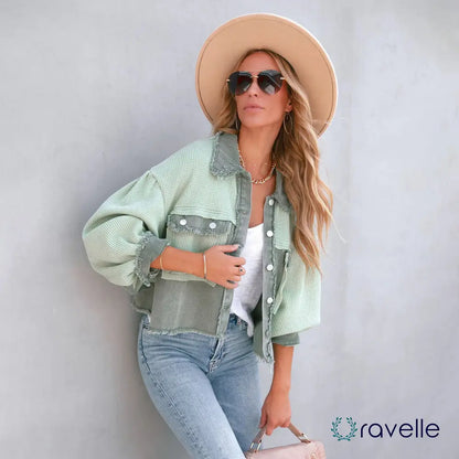 Bohemian dames jasje met unieke details en vintage flair – ZAFIRA NOMAD