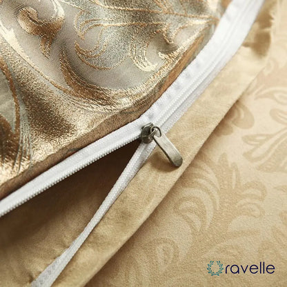 GOLD RUSH - Luxe dekbedovertrekset van microvezel
