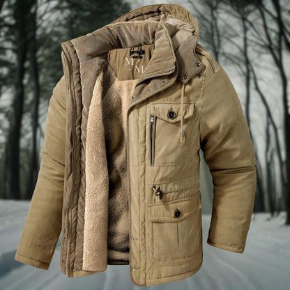 Warme dikke winterjas voor heren met isolatie – BRAVENTEA