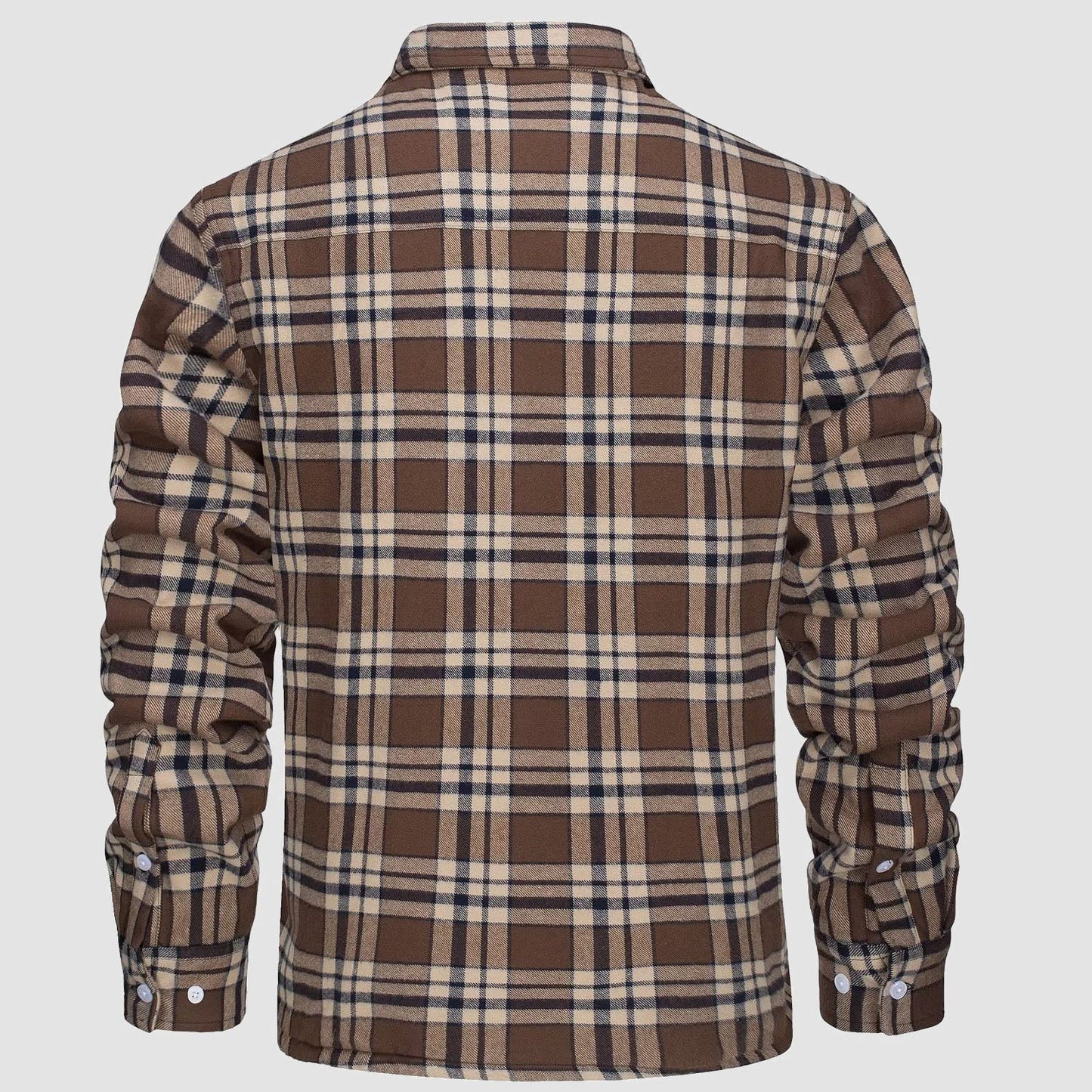 Dik Geruit Herenjack Voor Warmte En Stijl Voor Heren ALLERON