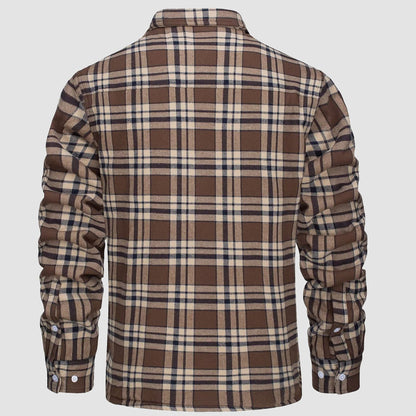 Dik Geruit Herenjack Voor Warmte En Stijl Voor Heren ALLERON