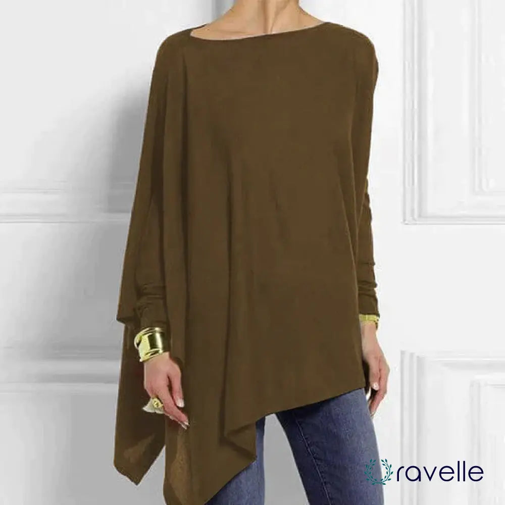 Oversized damestrui met stijlvolle snit en herfstproof comfort – ALUNA KNIT