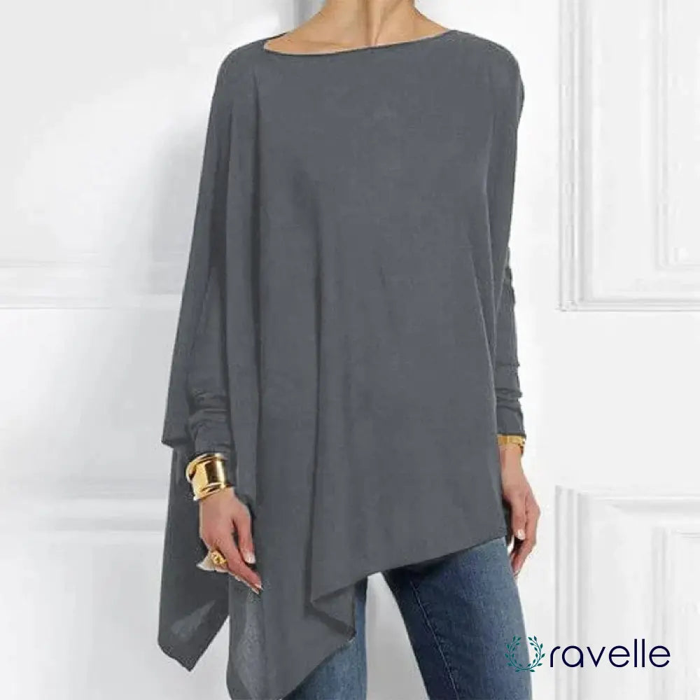 Oversized damestrui met stijlvolle snit en herfstproof comfort – ALUNA KNIT