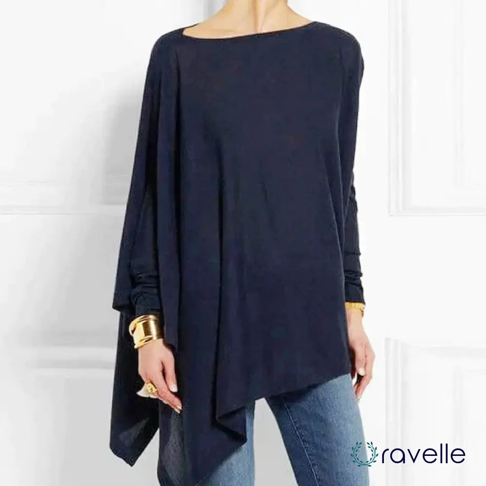 Oversized damestrui met stijlvolle snit en herfstproof comfort – ALUNA KNIT