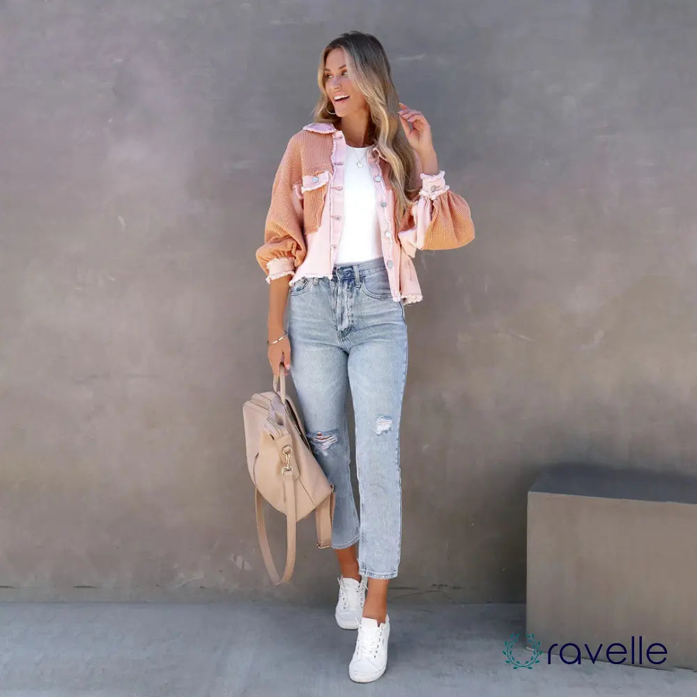 Bohemian dames jasje met unieke details en vintage flair – ZAFIRA NOMAD