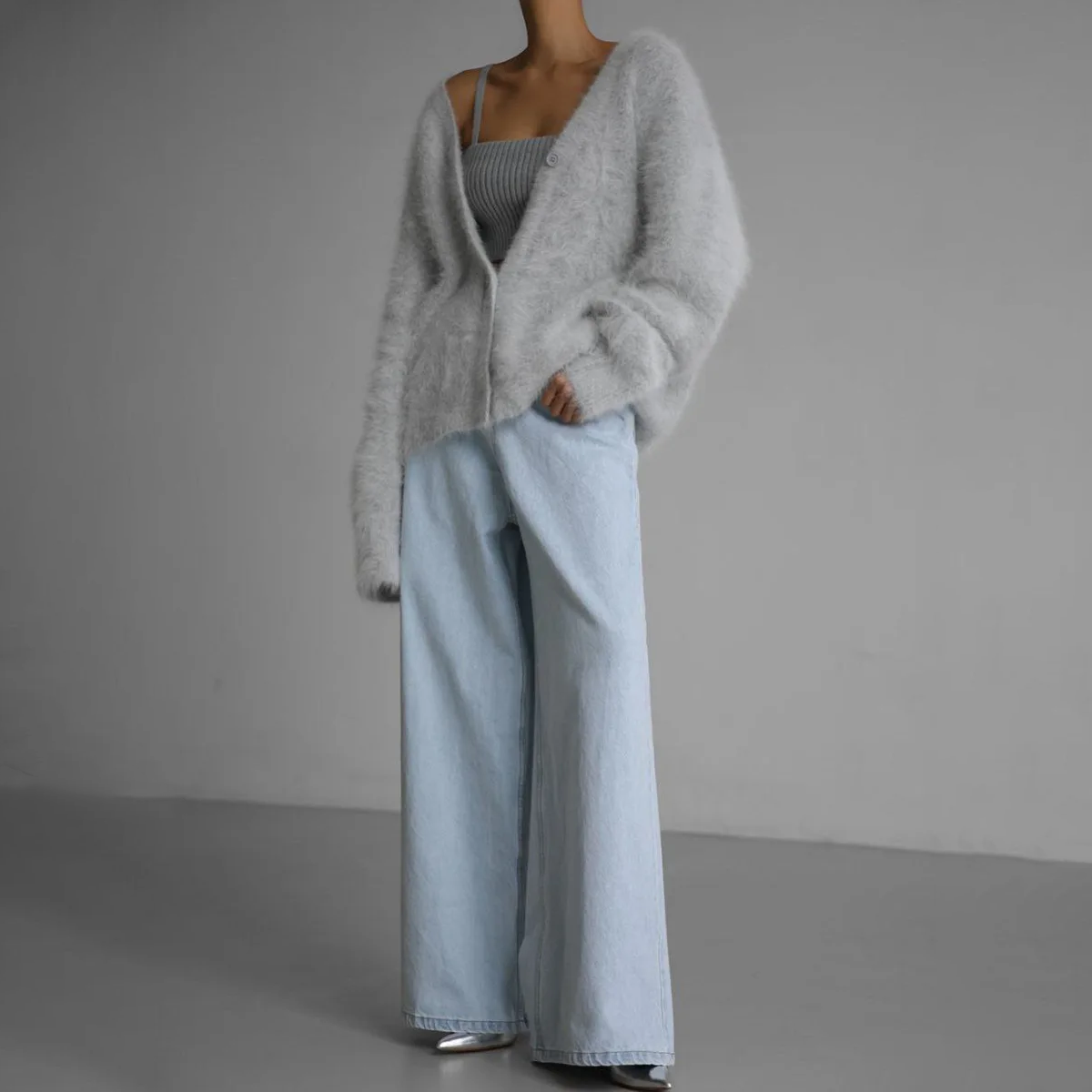 Oversized kasjmier jack voor dames zacht en warm – NOVAWEAR