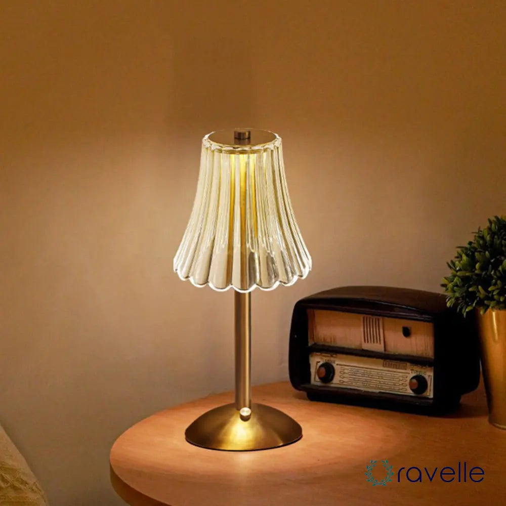 SHIMORA - Luxe Kristallen Tafellamp voor Een Elegante Uitstraling