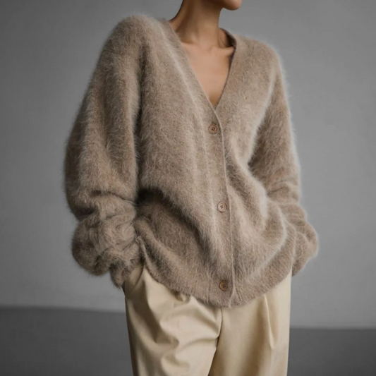 Oversized kasjmier jack voor dames zacht en warm – NOVAWEAR