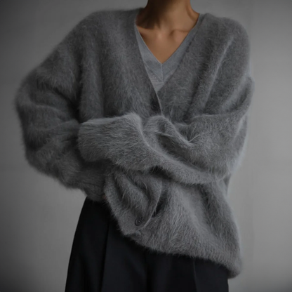 Oversized kasjmier jack voor dames zacht en warm – NOVAWEAR