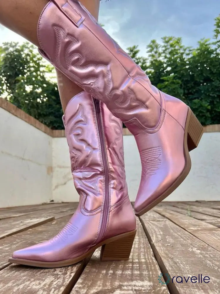 Trendy dames cowboylaarzen met western flair – RAVINA WEST