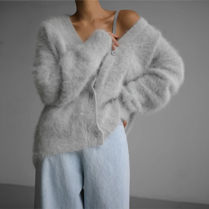 Oversized kasjmier jack voor dames zacht en warm – NOVAWEAR