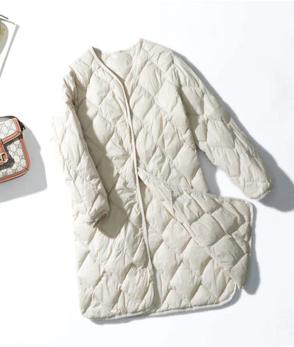 Blijf warm in de lange winterjas voor dames – LUXEWEAR