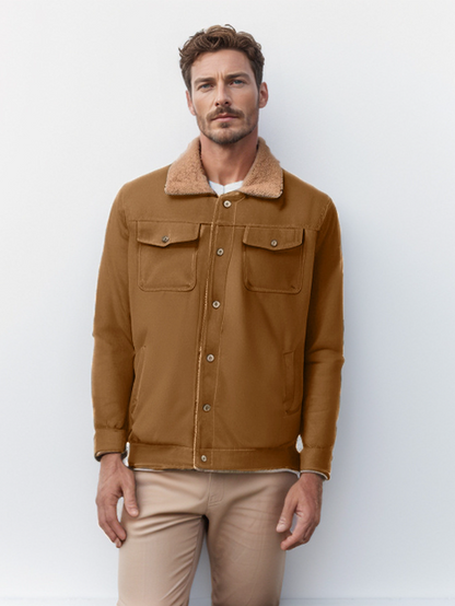 Riley jas met knopsluiting en kraag voor heren – RILEY