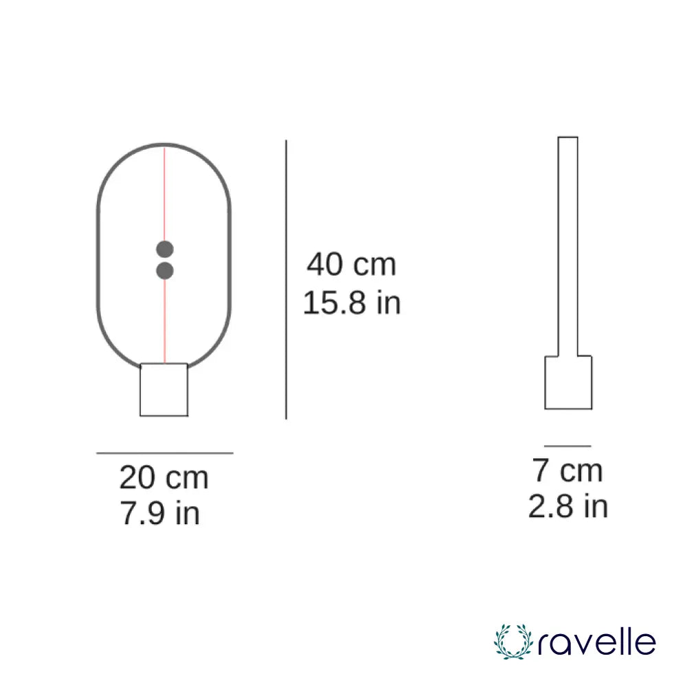 MAGNET - Revolutionaire bureaulamp met magnetische bediening