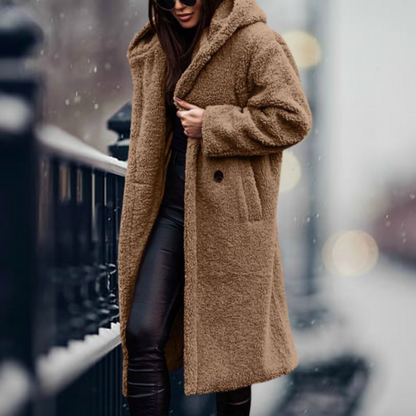 Warme winterjas met capuchon extra voor dames – NOVAWEAR