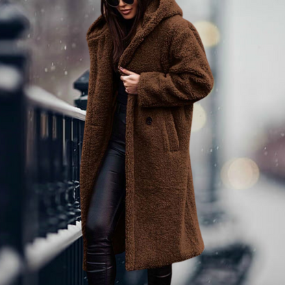 Warme winterjas met capuchon extra voor dames – NOVAWEAR