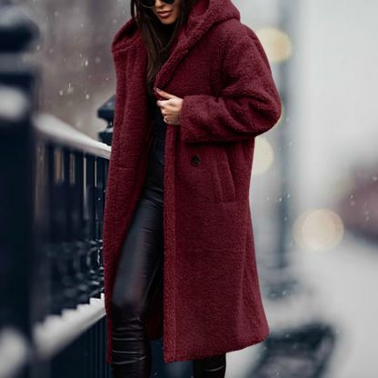 Warme winterjas met capuchon extra voor dames – NOVAWEAR