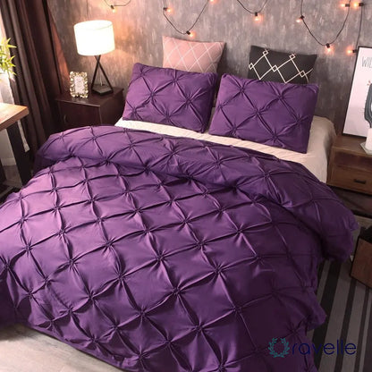 PINCH PLEAT - Luxe dekbedovertrekset met verfijnd design