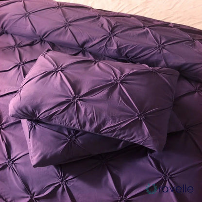 PINCH PLEAT - Luxe dekbedovertrekset met verfijnd design