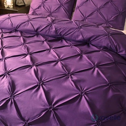 PINCH PLEAT - Luxe dekbedovertrekset met verfijnd design