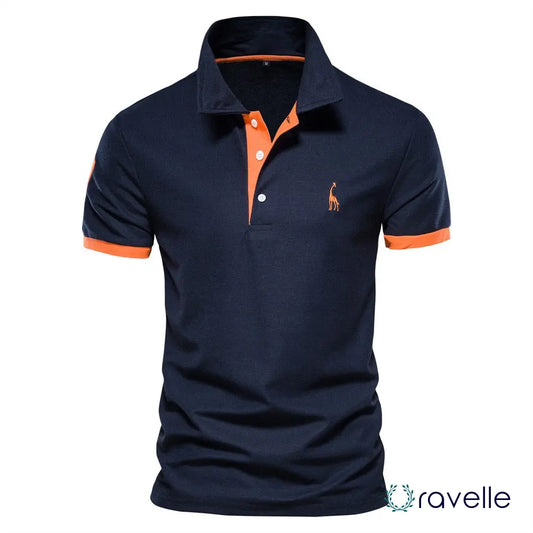Stijlvol heren polo shirt met klassieke pasvorm – AXEL CLASSIC