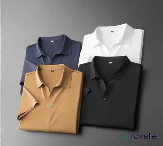 Luxe heren set met polo en pantalon – VALENO CLASS SET