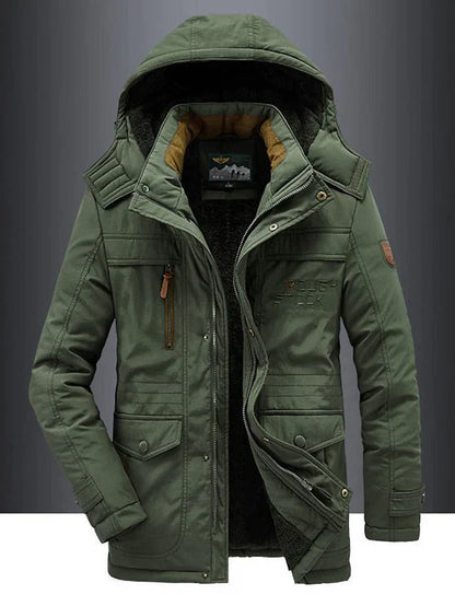 Army Jack voor heren met stevige constructie