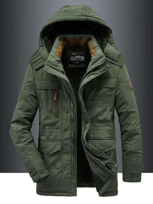 Army Jack voor heren met stevige constructie