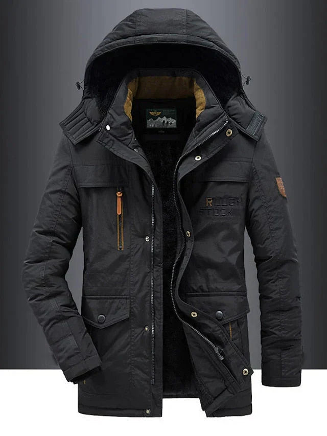 Army Jack voor heren met stevige constructie