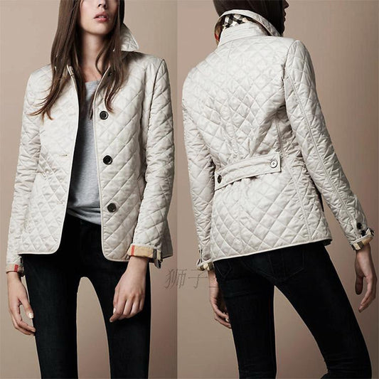 Elegante winterjas met luxe afwerking voor dames – LUMARA