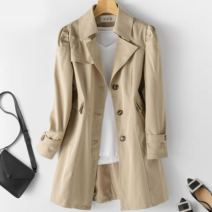 Casual chique trenchcoat voor dames – LUMIX