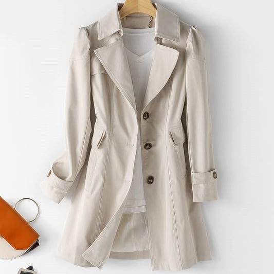 Casual chique trenchcoat voor dames – LUMIX