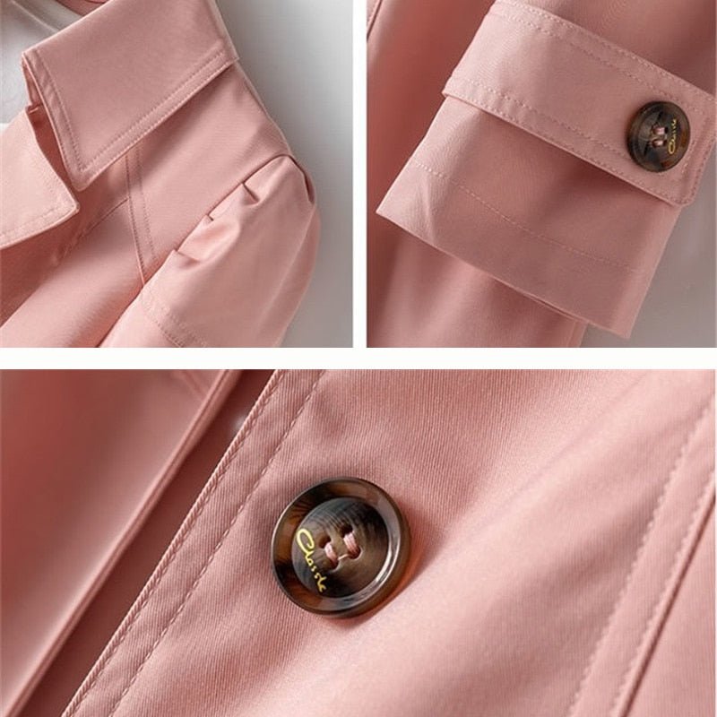 Casual chique trenchcoat voor dames – LUMIX