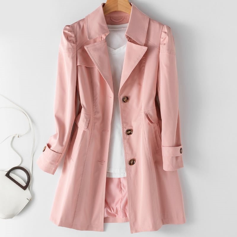 Casual chique trenchcoat voor dames – LUMIX