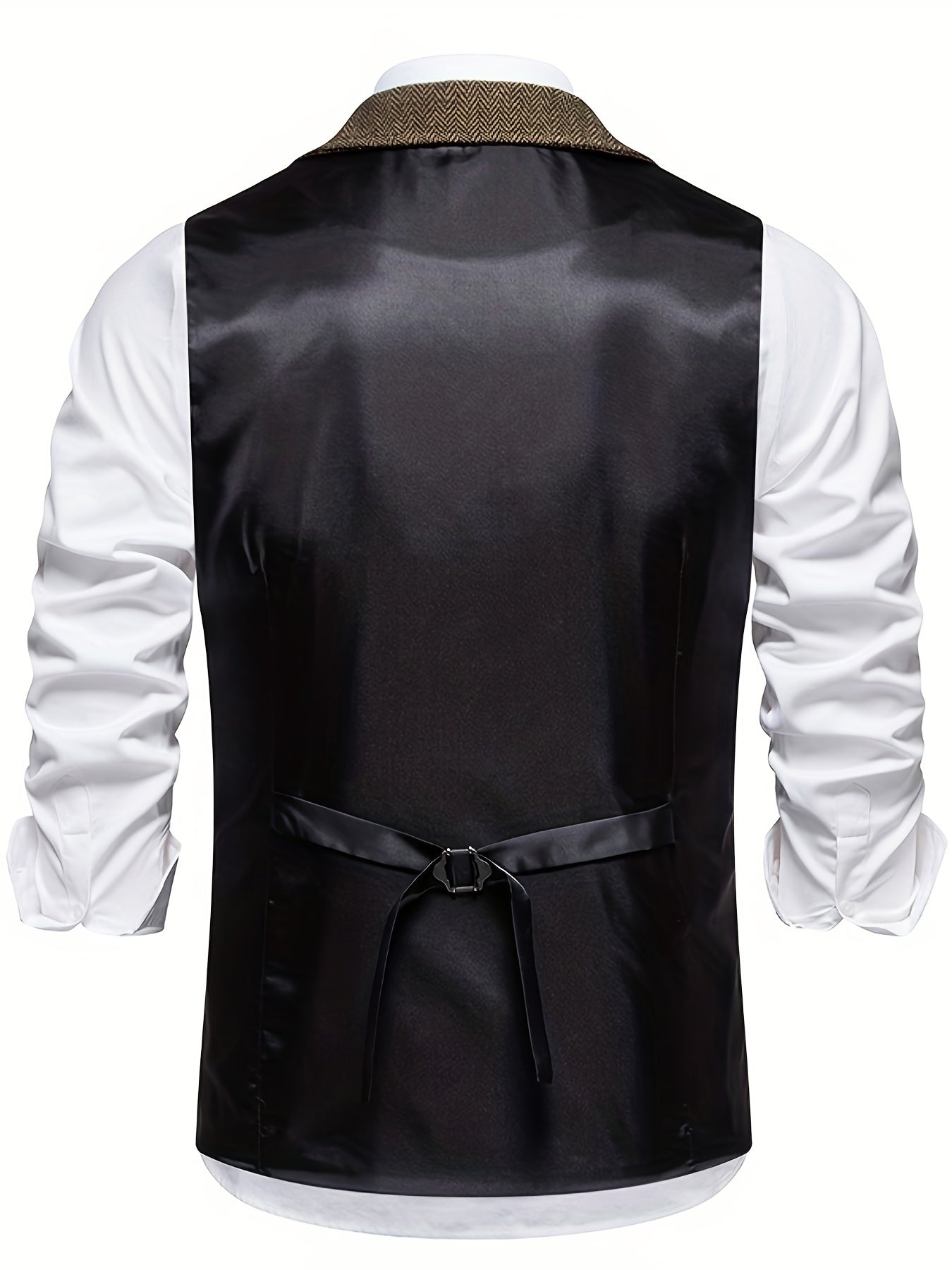 Klassiek Tweed Herenvest Voor Heren Uitstraling – HARRIS