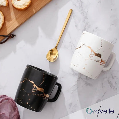 LIGHTNING - Luxe mok met bliksemdesign en gouden details